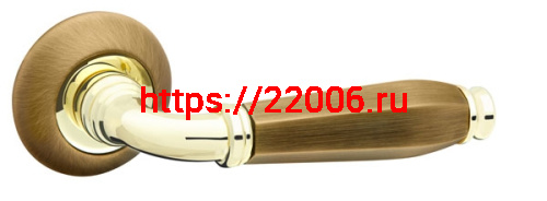 Ручка Fuaro (Фуаро) раздельная R.RM54.ENIGMA (ENIGMA RM) AB/GP-7 бронза/золото