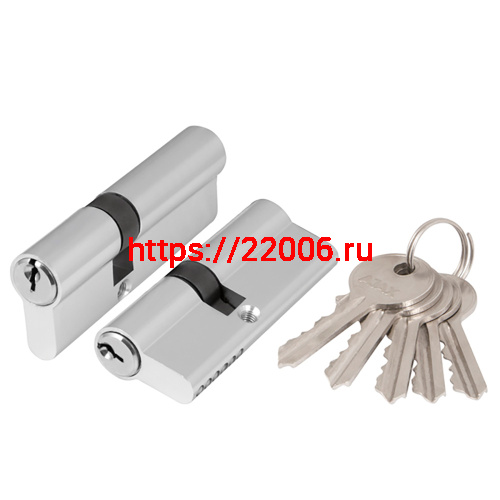 Цилиндровый Ajax (Аякс) механизм (AX100/90) AX1000Key90 (40+10+40) CP хром Цилиндровый Ajax (Аякс) механизм (AX100/90) AX1000Key90 (40+10+40) CP хром