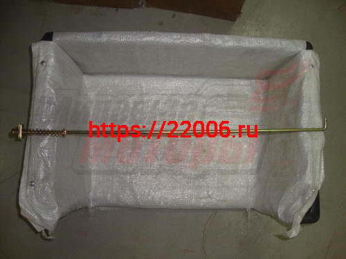 Тяга педали заднего тормоза трицикл LF200ZH-2 (оригинал, заводск. Lifan)(короткая)