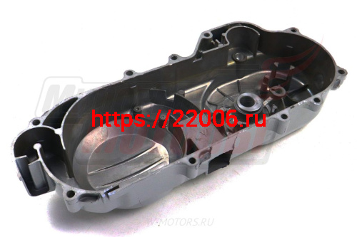 Крышка картера левая (вариатора) (139QMB) голая R10" серебристая фото 2 Крышка картера левая (вариатора) (139QMB) голая R10" серебристая фото 2