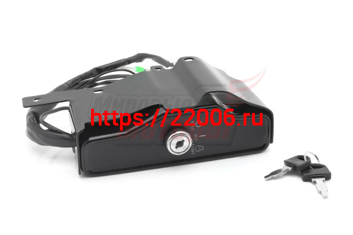 Замок зажигания (блок управл.) для двиг. с электростартером 182FD-190FD, для катушки18А (толст.белый (LIFAN оригинал) Замок зажигания (блок управл.) для двиг. с электростартером 182FD-190FD, для катушки18А (толст.белый (LIFAN оригинал)