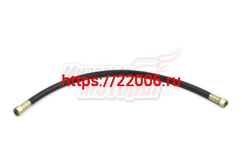 Шланг гидравлики минитрактора гайка М18-гайка M18, L754 мм Шланг гидравлики минитрактора гайка М18-гайка M18, L754 мм