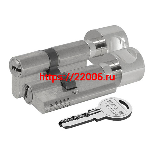 Цилиндровый механизм Kale kilit (Кале килит) с вертушкой 164 OBS SCE/110 (45+10+55) mm никель 5 кл. фото 4 Цилиндровый механизм Kale kilit (Кале килит) с вертушкой 164 OBS SCE/110 (45+10+55) mm никель 5 кл. фото 4
