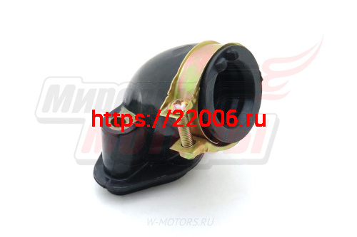 Патрубок (впускной коллектор) карбюратора двиг.4х такт. 50-80см3 фото 2 Патрубок (впускной коллектор) карбюратора двиг.4х такт. 50-80см3 фото 2