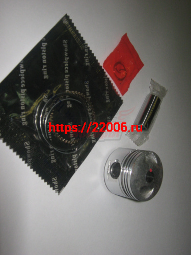 Поршень 139QMB (с кольцами, пальцем, стопор.кольц.) 50см3 (39 мм) Поршень 139QMB (с кольцами, пальцем, стопор.кольц.) 50см3 (39 мм)