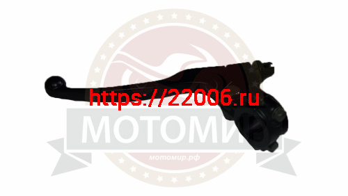 Рычаг сцепления  TTR125 в сборе с кронштейном, НЕ складной (НАБОР)