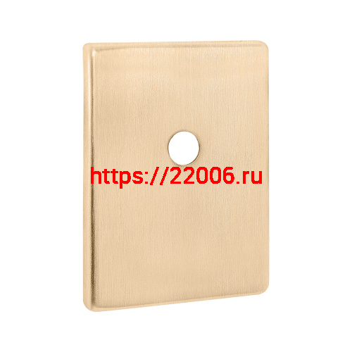 Накладка Fuaro (Фуаро) на шток цилиндра ESC.O.RL/K.486 (ESC 486-O RL) SSG сатинированное золото (1шт.)