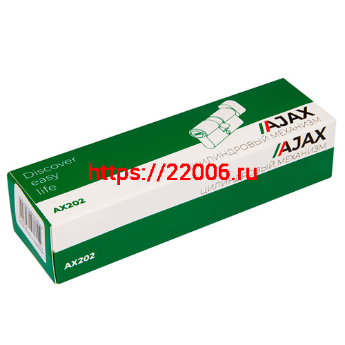 Цилиндровый Ajax (Аякс) механизм (AX202/80) AX2002Knob80 (35+10+35) CP хром с вертушкой фото 2 Цилиндровый Ajax (Аякс) механизм (AX202/80) AX2002Knob80 (35+10+35) CP хром с вертушкой фото 2