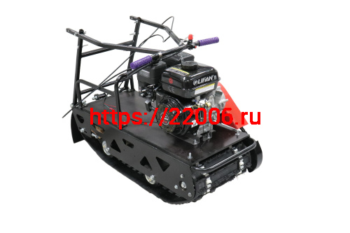 Мотобуксировщик 7 л.с. Сибирь-мини (2 тел.) дв.Lifan с понижающим редуктором и авт. сцеплением Мотобуксировщик 7 л.с. Сибирь-мини (2 тел.) дв.Lifan с понижающим редуктором и авт. сцеплением
