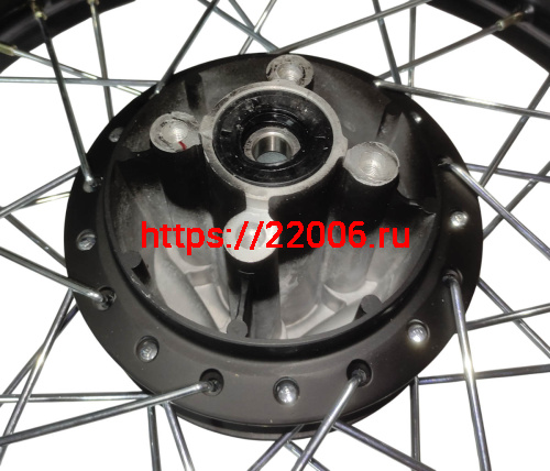 Обод 18" задний спицы, диск. тормоз 2,15-18" RIGEL, под ось 14 мм., 4 отв. (54030462) фото 2 Обод 18" задний спицы, диск. тормоз 2,15-18" RIGEL, под ось 14 мм., 4 отв. (54030462) фото 2