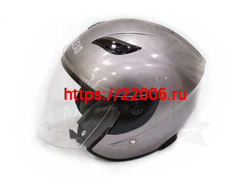 Шлем открытый "Safelead" HF-255В "колобки" Honda Grey размер L фото 4 Шлем открытый "Safelead" HF-255В "колобки" Honda Grey размер L фото 4