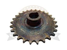 Звезда 26 зуб. (520) цепи, 15.875шаг, на вал d25мм, h29мм, шпонка 8мм, мотобусировщика