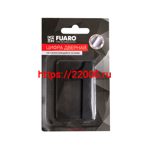 Цифра Fuaro (Фуаро) "1" самоклеящаяся SS304 (50х30) (FUARO) BL черный фото 2 Цифра Fuaro (Фуаро) "1" самоклеящаяся SS304 (50х30) (FUARO) BL черный фото 2