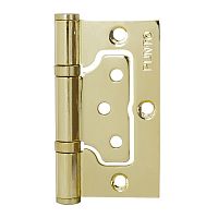 Петля Punto (Пунто) универсальная без врезки IN3200W PB (200-2B 75x2,5) латунь