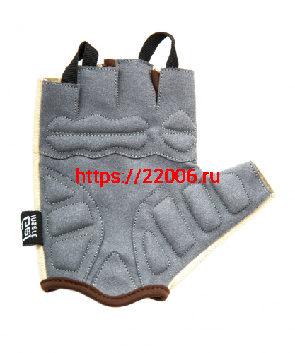 Перчатки вело женские, Lady, гелевые вставки, цвет бежевый, размер M Перчатки вело женские, Lady, гелевые вставки, цвет бежевый, размер M