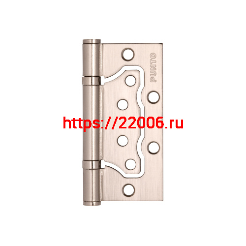 Петля Punto (Пунто) универсальная без врезки IN4200W/IND SN (тех.упаковка) мат.никель Петля Punto (Пунто) универсальная без врезки IN4200W/IND SN (тех.упаковка) мат.никель