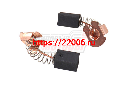 Щетки (№620) Макита (7х7,4х10) CB-430 Пружина,пятак-уши