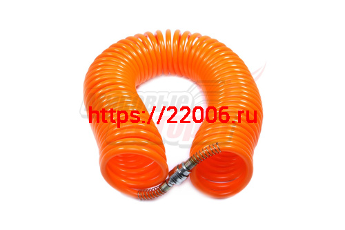 Шланг пневматический с фитингами рапид (5*8мм-10м, 10bar, спиральный) Шланг пневматический с фитингами рапид (5*8мм-10м, 10bar, спиральный)