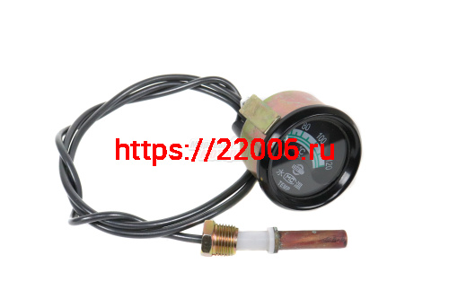 Указатель температуры охл. жидкости механический минитрактора LW-12, LW-15 Указатель температуры охл. жидкости механический минитрактора LW-12, LW-15