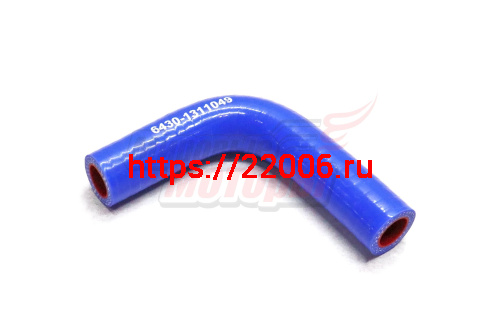Патрубок бачка расширительного МАЗ силикон.,синий,армир. L193мм,d16мм. (HH049) Патрубок бачка расширительного МАЗ силикон.,синий,армир. L193мм,d16мм. (HH049)