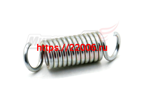 Пружина крепления глушителя (соединения с коллектором выпускным) короткая Рысь (113.05.000.031)
