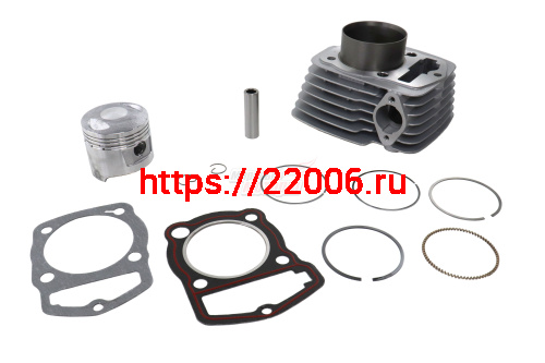 Цилиндро-поршневая группа в сборе 161FMJ (144cc) D61,p15 (CB150) Цилиндро-поршневая группа в сборе 161FMJ (144cc) D61,p15 (CB150)