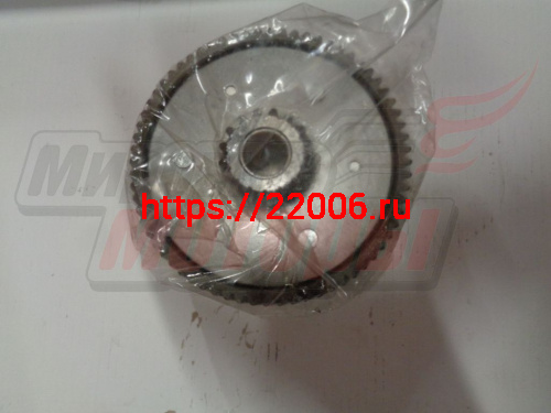 Барабан сцепления голый YBR125 8 пазов Барабан сцепления голый YBR125 8 пазов