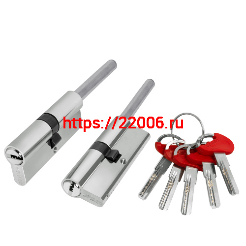 Цилиндровый Fuaro (Фуаро) механизм D-PRO5007 Tang 85 w/k (50+10+25) CP хром 5Key без верт.
