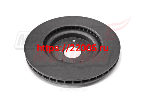 Диск тормозной передний X7 (1014011607) фото 2