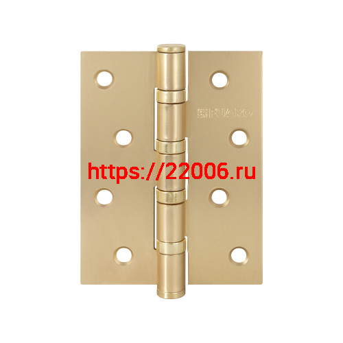 Петля Fuaro (Фуаро) универсальная IN4400U SSG (4BB 100x75x2,5) сатинированное золото Петля Fuaro (Фуаро) универсальная IN4400U SSG (4BB 100x75x2,5) сатинированное золото