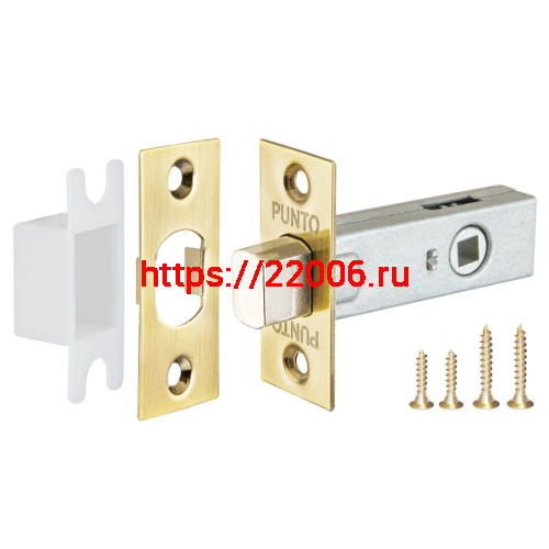 Задвижка Punto (Пунто) врезная METDB-45 (DB-45) SG мат. золото Задвижка Punto (Пунто) врезная METDB-45 (DB-45) SG мат. золото