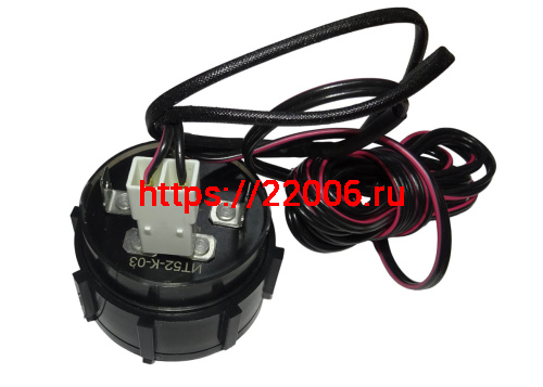 Индикатор ТЕМПЕРАТУРЫ ИТ52-К-03 (красное св.) корпус D52мм. Буран, Скутер, Мопед ( -55/+300) фото 2