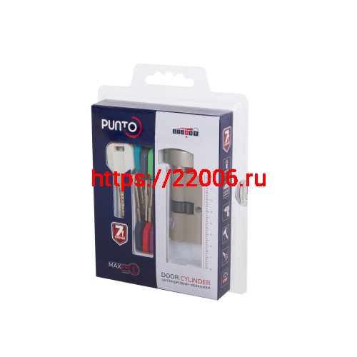 Цилиндровый Punto (Пунто) механизм MaxPro7000Key70mm(30+10+30) CP хром 7key фото 2
