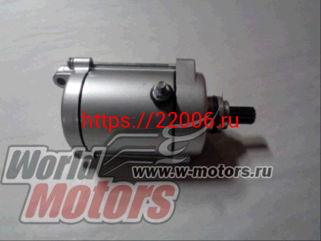 Электростартер 166FMM (CB,CG200-250) (11T); TTR250, K250 Электростартер 166FMM (CB,CG200-250) (11T); TTR250, K250
