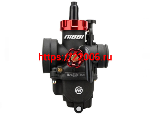 Карбюратор NIBBI Racing PE24 (YJ), реком.двиг. 50-125 см3 (вход/выход 24 и 46 мм) фото 4 Карбюратор NIBBI Racing PE24 (YJ), реком.двиг. 50-125 см3 (вход/выход 24 и 46 мм) фото 4