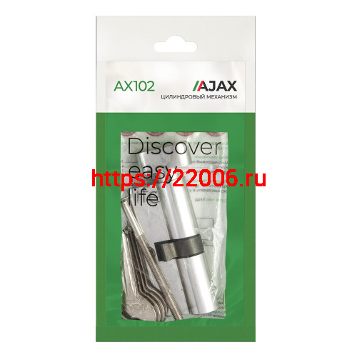Цилиндровый Ajax (Аякс) механизм (AX102/60) AX1002Knob60 (25+10+25)/HD CP хром 4Key с вертушкой фото 2 Цилиндровый Ajax (Аякс) механизм (AX102/60) AX1002Knob60 (25+10+25)/HD CP хром 4Key с вертушкой фото 2