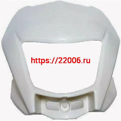 Обтекатель руля (голова) TTR250-2 белый Обтекатель руля (голова) TTR250-2 белый