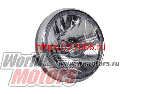 Фара в сборе трицикл WM250ZH-2 (колодки 2+2) Фара в сборе трицикл WM250ZH-2 (колодки 2+2)