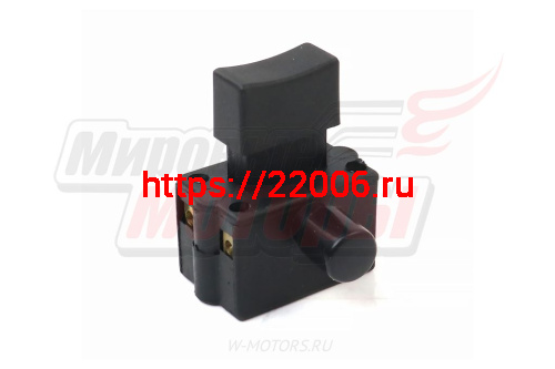 Выключатель (№162) клавиша бочонок с большим фиксатором фото 2 Выключатель (№162) клавиша бочонок с большим фиксатором фото 2