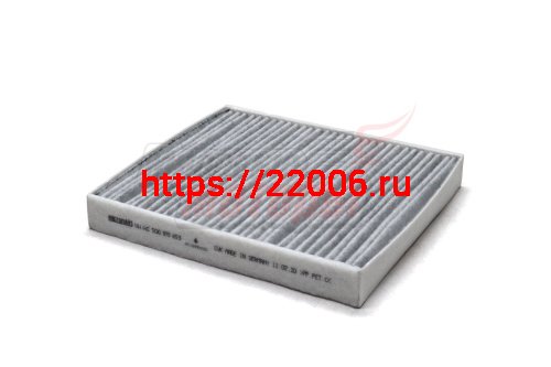 Фильтр салона угольный A3 12-, Q3 18; Octavia 13-, Kodiaq 17-; Golf 13-, Tiguan 16- (5Q0819653)