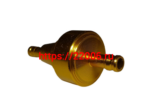 Фильтр топливный ЭКСКЛЮЗИВ в МЕТАЛЛ корпусе золотой (HF9005) фото 2 Фильтр топливный ЭКСКЛЮЗИВ в МЕТАЛЛ корпусе золотой (HF9005) фото 2