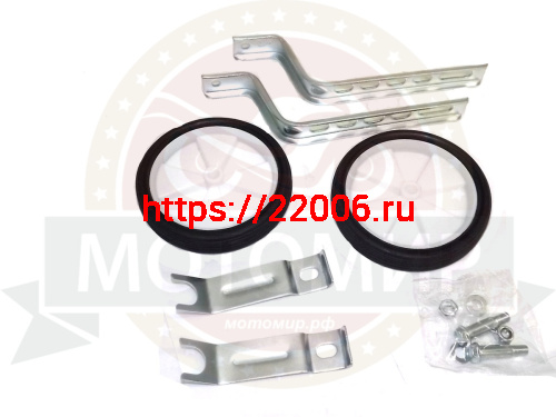 Колеса боковые для детского велосипеда 12-20" пластик, крепление универсальное