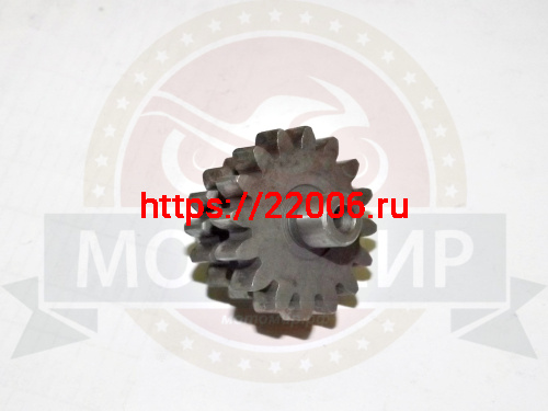 Шестерня эл. стартера двойная CG125, 157FMI 16Z-14Z малый блок ( Хантер125, CrossFire) фото 3 Шестерня эл. стартера двойная CG125, 157FMI 16Z-14Z малый блок ( Хантер125, CrossFire) фото 3