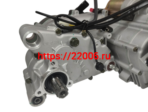 Двигатель снегоход типа WD180, L1P62F, 180 куб.см., баланс.вал фото 5