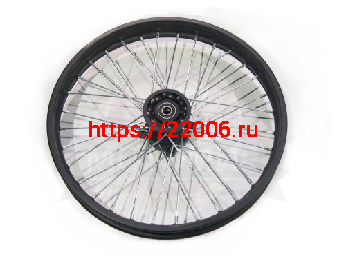 Обод 17" передний спицы 1,6-17 (ПИТ-БАЙК) Fighter125,TTR125сс, KAYO125-160с в сборе, ось D15 мм фото 2 Обод 17" передний спицы 1,6-17 (ПИТ-БАЙК) Fighter125,TTR125сс, KAYO125-160с в сборе, ось D15 мм фото 2