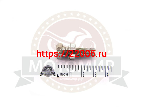 Натяжитель троса Иж короткий 34мм, М8х1 мм 1019138600001 (уп. 10шт.) Натяжитель троса Иж короткий 34мм, М8х1 мм 1019138600001 (уп. 10шт.)