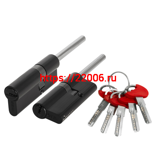 Цилиндровый Fuaro (Фуаро) механизм D-PRO5007 Tang 80 w/k (45+10+25) BL-24 черный 5Key без верт. Цилиндровый Fuaro (Фуаро) механизм D-PRO5007 Tang 80 w/k (45+10+25) BL-24 черный 5Key без верт.