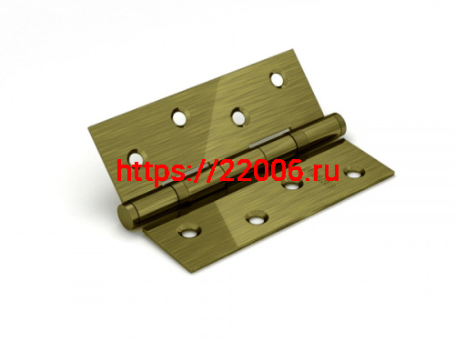 Петля Fuaro (Фуаро) универсальная IN4200U WAB (2BB 100x75x2,5) мат. бронза Петля Fuaro (Фуаро) универсальная IN4200U WAB (2BB 100x75x2,5) мат. бронза