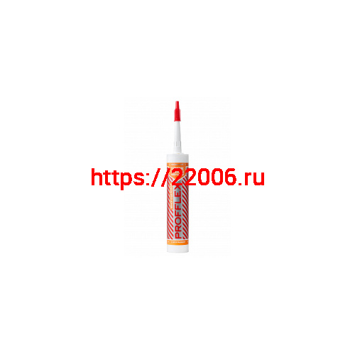 Герметик силиконовый универсальный PROFFLEX многоцелевой 280ml (прозрачный) Герметик силиконовый универсальный PROFFLEX многоцелевой 280ml (прозрачный)